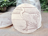 Egret Drink Coasters