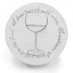 White Wine Drink Coasters