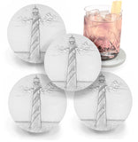 Spiral Lighthouse Drink Coasters