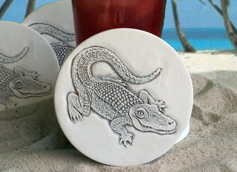 Alligator Drink Coasters
