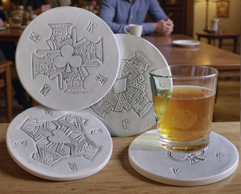 Playing Cards Drink Coasters