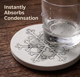Snowflake Drink Coasters