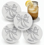 Believe Angel Drink Coasters