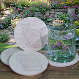 Cat Drink Coasters