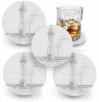 Lighthouse Drink Coasters