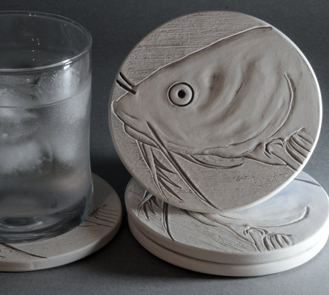 Catfish Drink Coasters