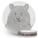 Bear Face Drink Coasters