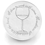 White Wine Drink Coasters