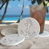 Anchor Drink Coasters