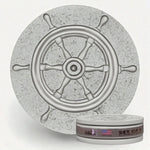 Captains Wheel Drink Coasters