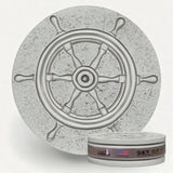 Captains Wheel Drink Coasters