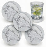 Conch Shell Drink Coasters