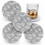 Oysters on the half shell Drink Coasters
