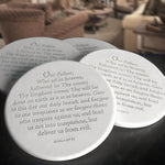 Our Father Drink Coasters