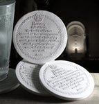 Hail Mary Drink Coaster set of 4