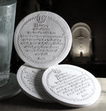 Hail Mary Drink Coaster set of 4