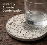 Little Skulls Drink Coasters