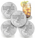 Nashville Guitar Coasters
