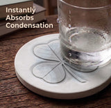 Shamrock Drink Coasters