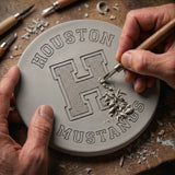 Houston Mustangs Drink Coasters
