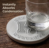 Houston Mustangs Drink Coasters