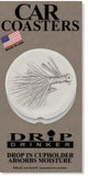 Fly Lure Car Coasters
