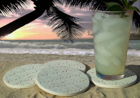 Fish School Drink Coasters