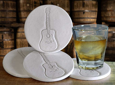 Guitar Drink Coasters