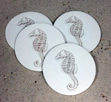 Seahorse Drink Coasters