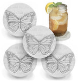 Butterfly Drink Coasters