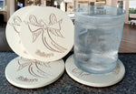 Believe Angel Drink Coasters