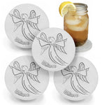 Believe Angel Drink Coasters