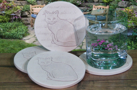 Cat Drink Coasters