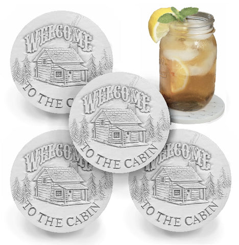 Cabin Drink Coasters