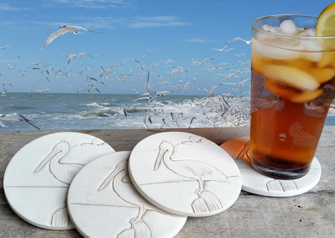 Pelican Drink Coasters