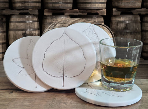 Leaves Drink Coasters