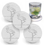 Flamingo Drink Coasters
