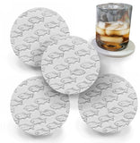 Fish School Drink Coasters