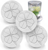 Four Leaf Clover Drink Coasters