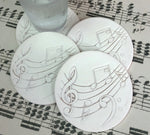 Music Drink Coasters