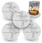 Heron Drink Coasters