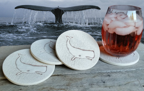 Whale Drink Coasters