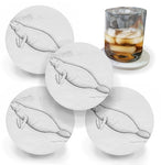 Manatee Drink Coasters