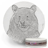 Bear Face Drink Coasters