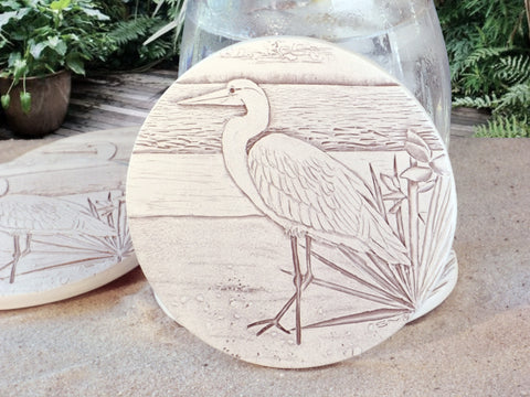 Egret Drink Coasters