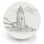 Stone Lighthouse Drink Coasters