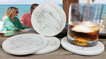 Conch Shell Drink Coasters