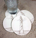 Spiral Lighthouse Drink Coasters