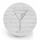 Martini Glass Drink Coasters