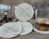 Wood Paddles Coasters